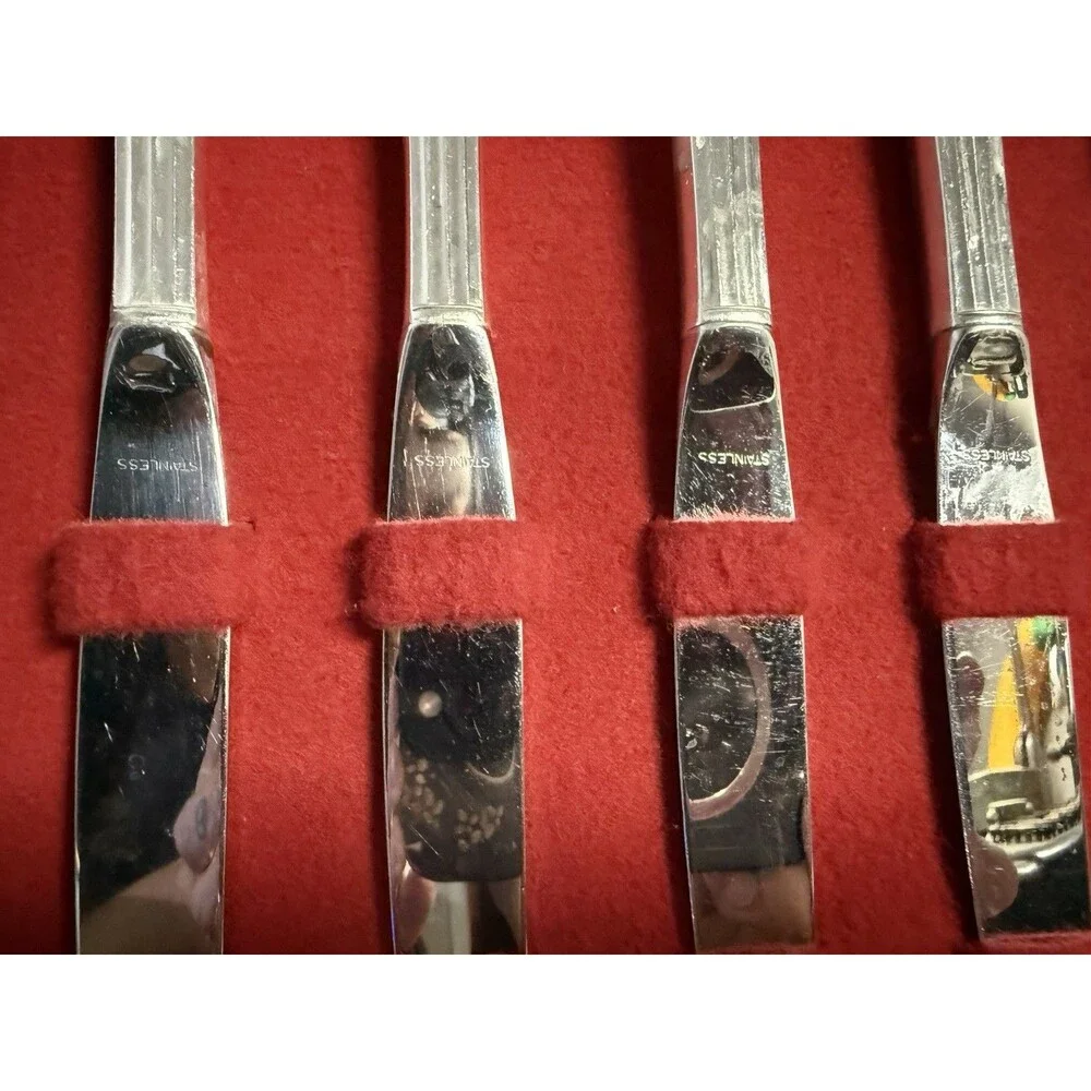 VTG Community Silverplate Flatware Set Oneida Chest Rogers Ladle